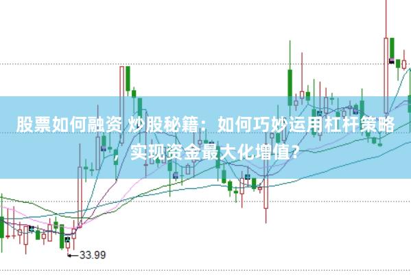 股票如何融资 炒股秘籍：如何巧妙运用杠杆策略，实现资金最大化增值？