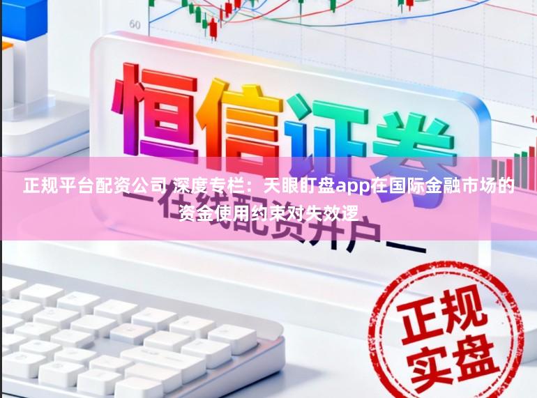 正规平台配资公司 深度专栏：天眼盯盘app在国际金融市场的资金使用约束对失效逻