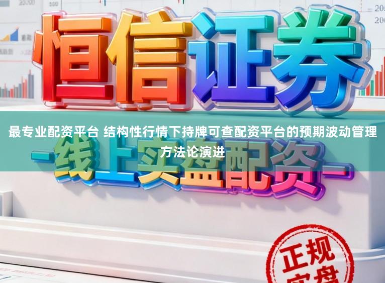 最专业配资平台 结构性行情下持牌可查配资平台的预期波动管理方法论演进